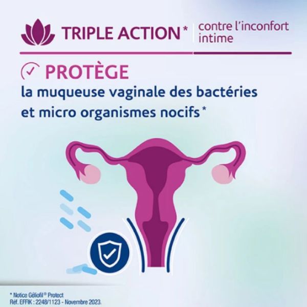 Geliofil Protect gel vaginal 7 unidoses 5ml