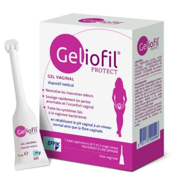 Geliofil Protect gel vaginal 7 unidoses 5ml