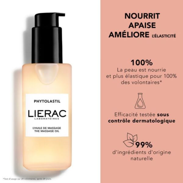 Lierac Phytolastil Huile de massage 100ml