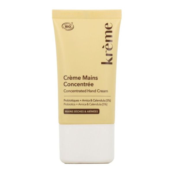 Crème mains concentrée Bio 40ml