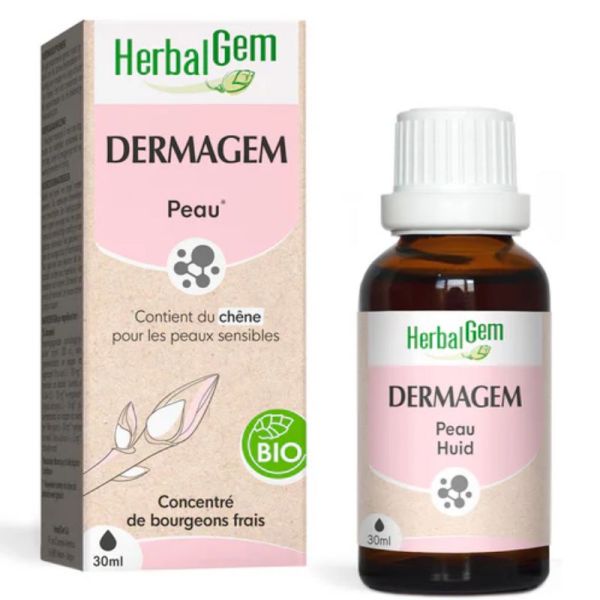 Herbalgem DermaGem complexe peau Bio 30 ml