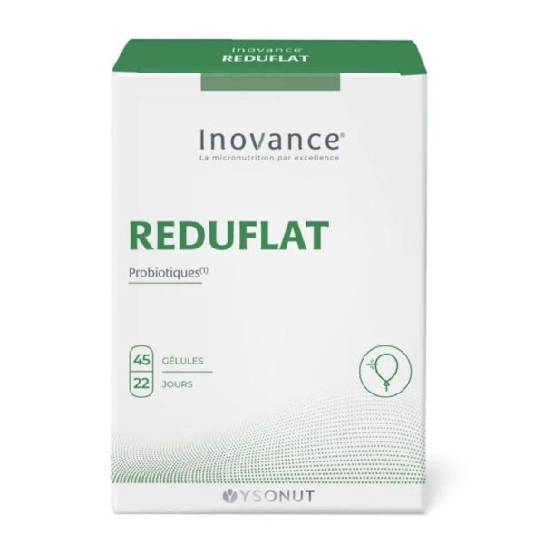 Inovance Reduflat Ballonnements Confort gastro-intestinal 45 Gélules