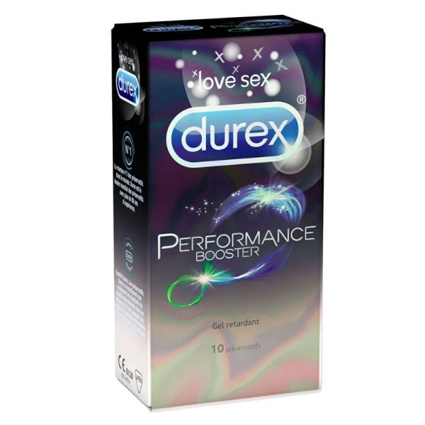 Durex Performance booster 10 préservatifs