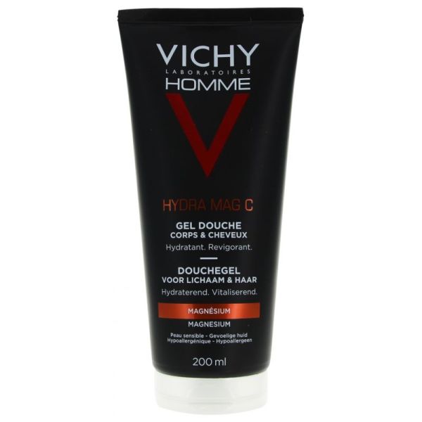 Vichy homme Hydra Mag C gel douche corps & cheveux 200 ml