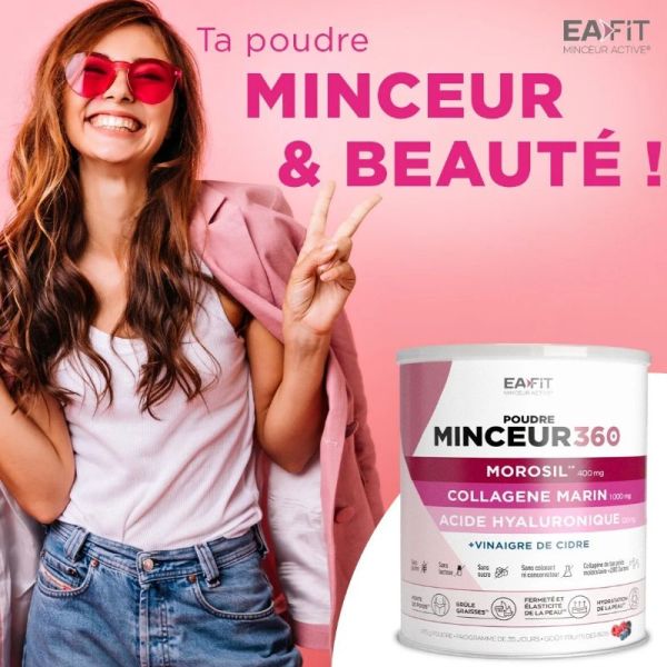 Eafit Minceur 360 morosil collagène acide hyaluronique 200g