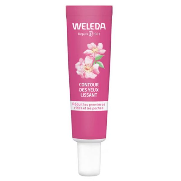 Weleda contour des yeux lissant Rose Musquée & Thé blanc 12 ml