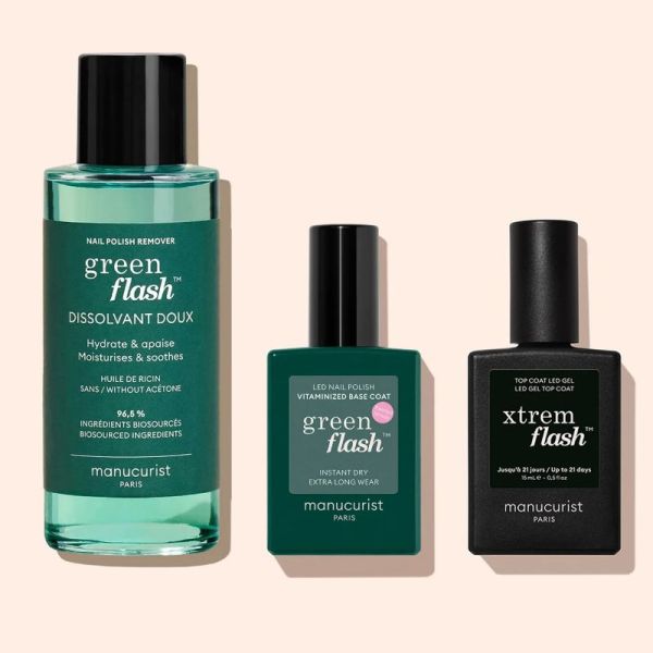 Manucurit Green Flash dissolvant doux 100ml