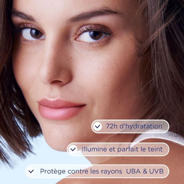 Bioderma Hydrabio Perfecteur fluide lumière hydratant 72H SPF30 40ml