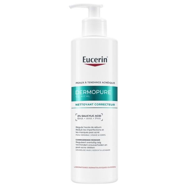 Eucerin DermoPure Clinical gel nettoyant triple action 400 ml