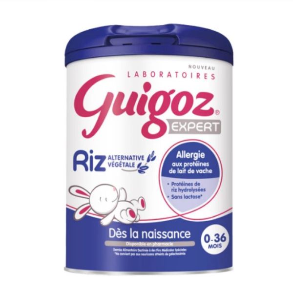 Guigoz Expert riz lait 0-36 mois 800g