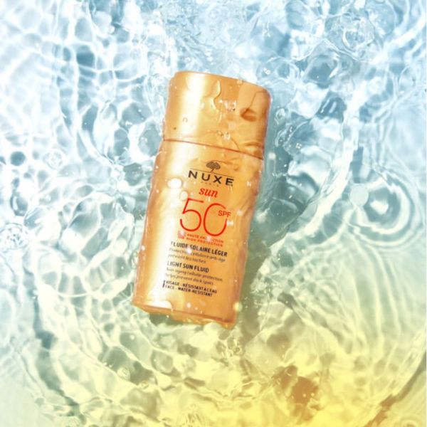 Nuxe Sun crème solaire visage fluide léger haute protection SPF50 50ml
