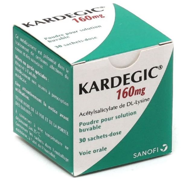 Kardégic 160mg poudre pour solution buvable 30 sachets-dose