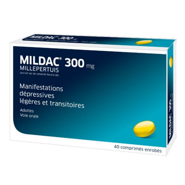 Mildac 300mg 40 comprimés pelliculés