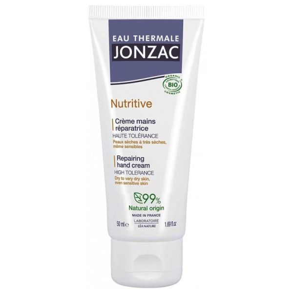 Eau Thermale Jonzac Nutritive Crème Mains Réparatrice Bio 50 ml