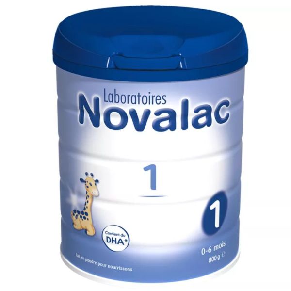 Novalac lait 1er âge de 0 à 6 mois 800g