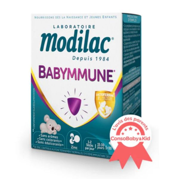Modilac Babymmune 30 sticks