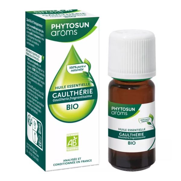 Phytosun Arôms Huile Essentielle Gaulthérie Bio 10 ml