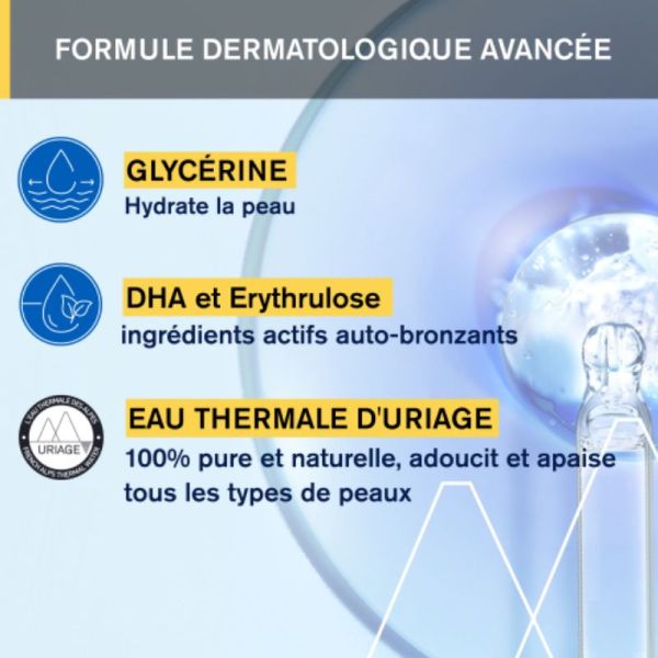 Uriage Bariésun brume thermale auto-bronzante 100ml