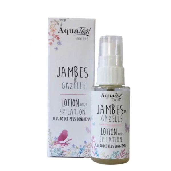 Aqua teal Jambes de gazelle lotion après épilation 50ml