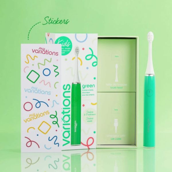My Variations Kids Brosse à dents électrique enfant Verte