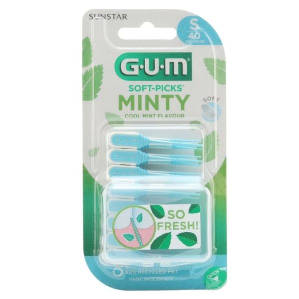 Gum Soft Picks 40 bâtonnets interdentaires