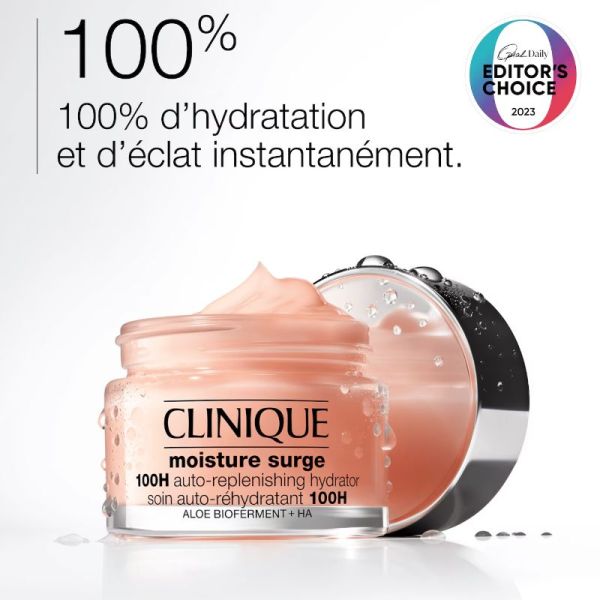 Clinqiue Moisture Surge soin auto-réhydratant 100H Tous types de peaux 30ml