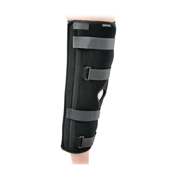 Donjoy Immo genoux 3 - Attelle de genou universelle large, hauteur 60cm