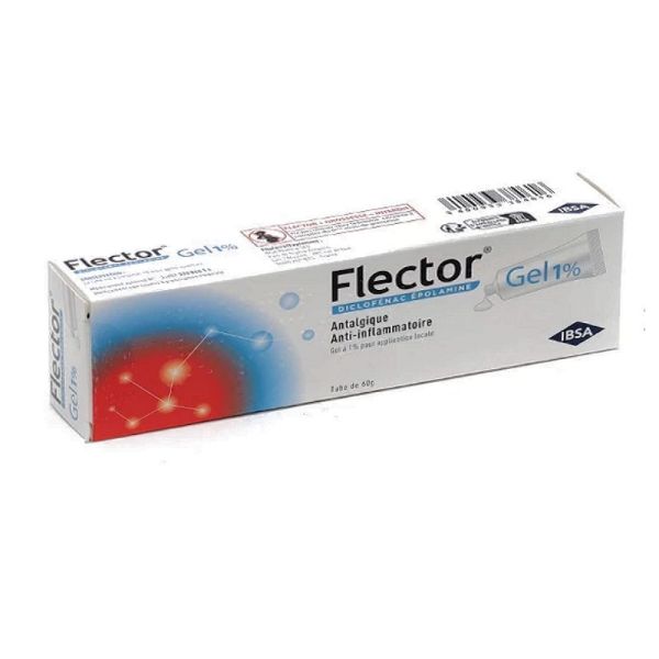 IBSA Flector gel diclofénac 1% 60g