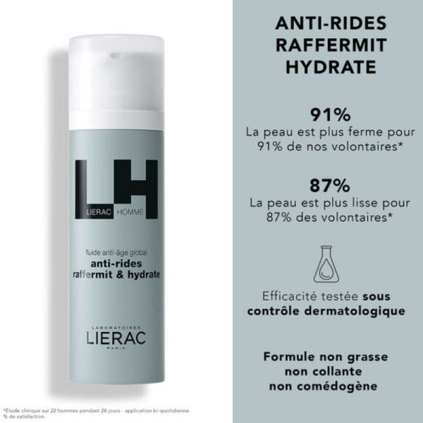 Lierac Homme fluide anti-âge global 50ml