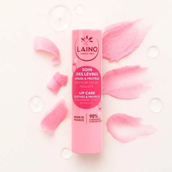 Laino soin des lèvres Fraise stick 4g