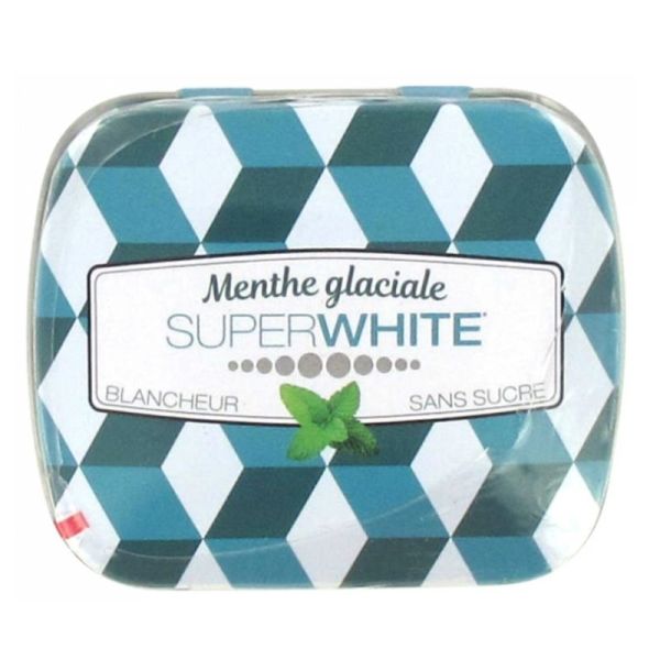Superwhite Menthe Glaciale 50 Pastilles