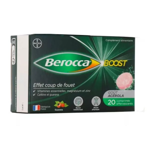 Berocca Boost 20 comprimés effervescents