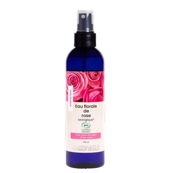 Haut-Ségala Eau florale rose bio 250 ml