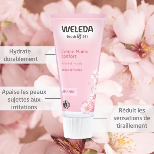 Weleda crème mains apaisante 50ml