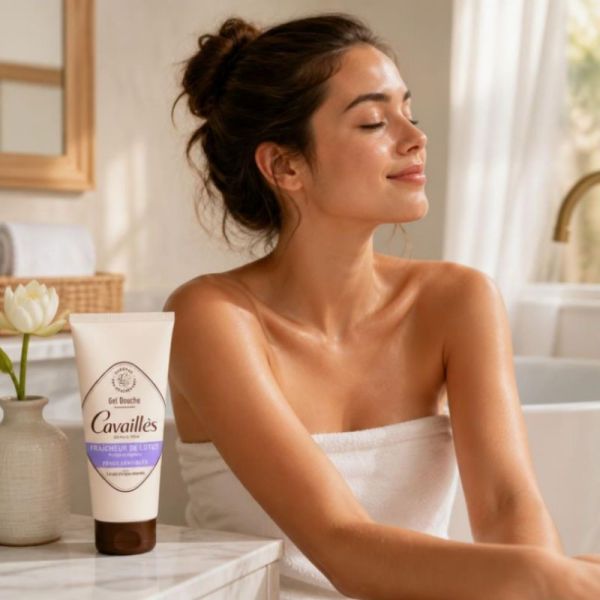 Cavaillès gel douche Fraîcheur de Lotus 200ml