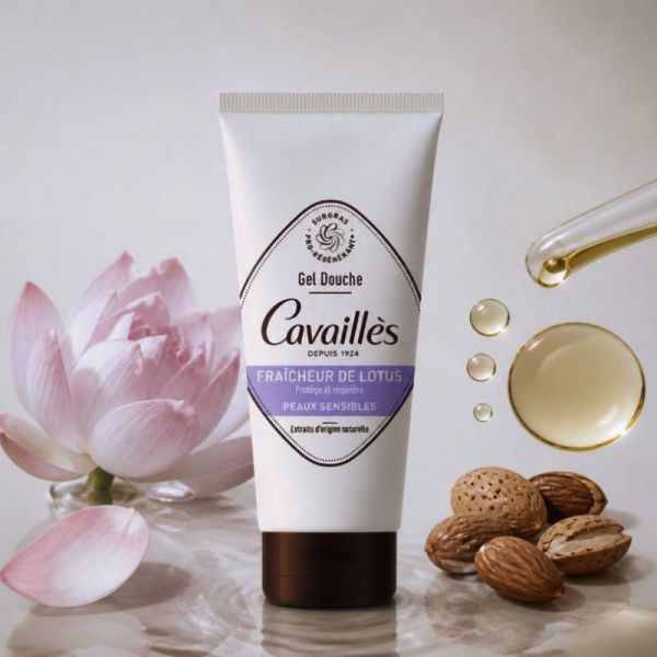 Cavaillès gel douche Fraîcheur de Lotus 200ml