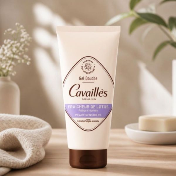 Cavaillès gel douche Fraîcheur de Lotus 200ml