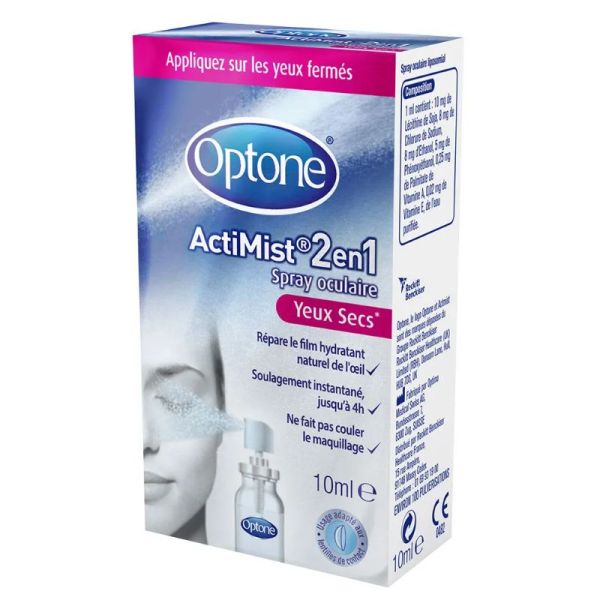 ActiMist 2en1 yeux secs + irrités 10ml