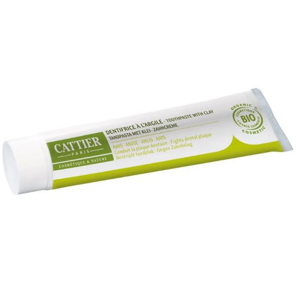 Cattier Dentargile plaque dentaire rafraîchissant anis 75ml