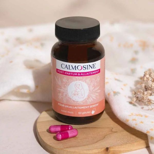 Calmosine post-partum et allaitement 60 gélules