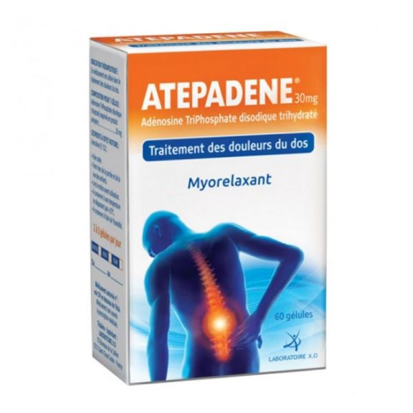 Atépadène 30mg 60 capsules