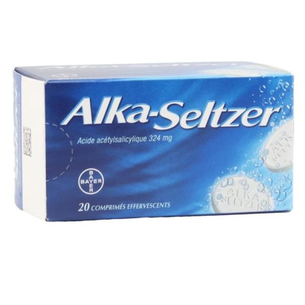 Alka-Seltzer 20 comprimés effervescents