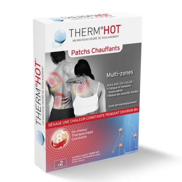 Bausch & Lomb ThermHot patchs chauffants Mult zone 2 patchs