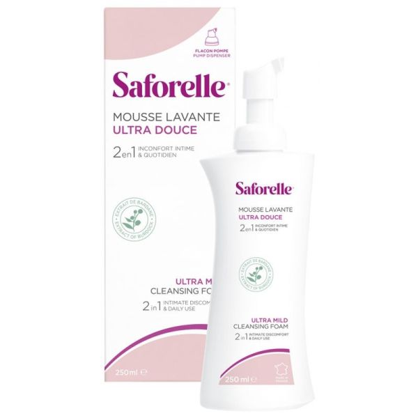 Saforelle Mousse Lavante Ultra Douce 250 ml
