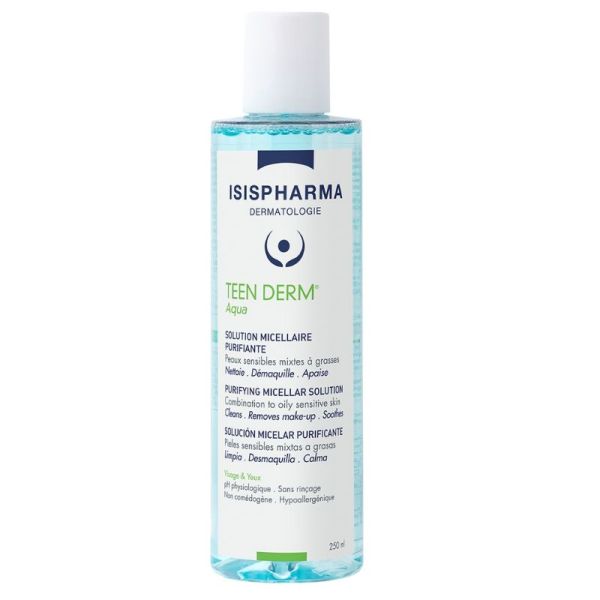 Isispharma Teen Derm Aqua solution micellaire purifiante 250 ml