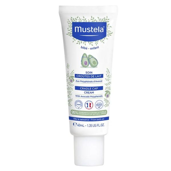 Mustela soin croûtes de lait tube 40ml