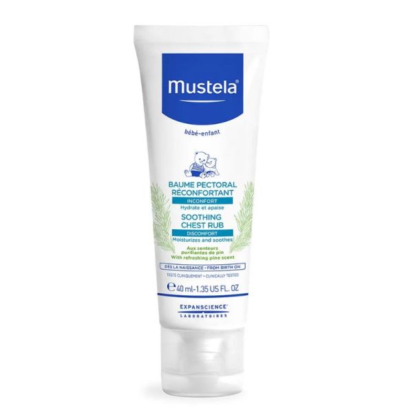 Mustela baume pectoral réconfortant 40ml