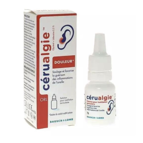 Bausch + Lomb Cerualgie Solution auriculaire 7g