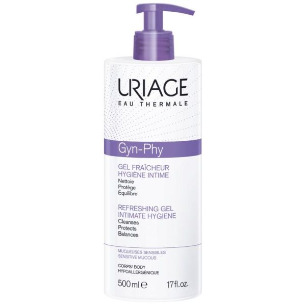 Uriage Gyn-Phy Gel Fraîcheur Hygiène Intime 500 ml