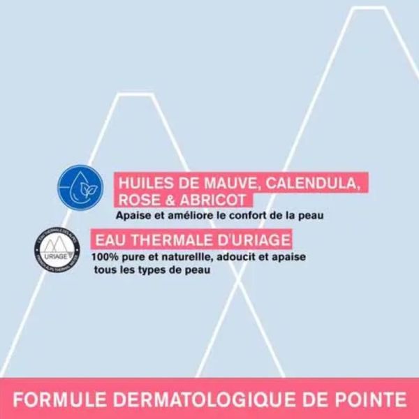 Uriage Roséliane fluide dermo nettoyant 250ml